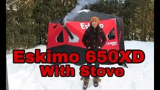 Eskimo 650XD Pop-up Tent with Stove