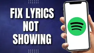 How To Fix Lyrics Not Showing On Spotify (2023)