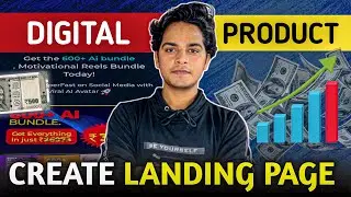 Create a High-Converting Landing Page in WordPress || Digital Products Business 2024