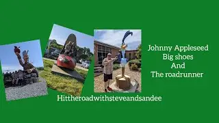 Johnny Appleseed - big shoes - and the Roadrunner