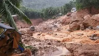 கேரளா வயநாடு வரலாறு காணாத புயல், மழை, நிலச்சரிவு |Wayanad flood & disaster #wayanad #landslide