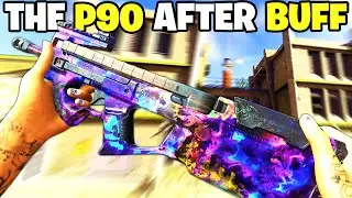 *NEW* P90 is AMAZING After BUFF on Rebirth Island! 🤯 (Warzone)