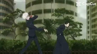 The iconic Gojo and geto walk✨