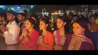 Lamp lighting at Nepalgunj Bageshwar Temple2081/7/13