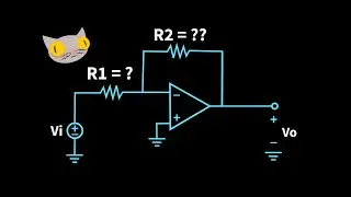 Designing an Inverting Op-Amp Circuit with a Gain of -10 V/V