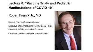 Dr. Robert W. Frenck, Jr.: 