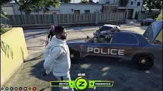 Tommy witnesses a cop being flattened.