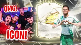 Wir ZIEHEN unsere 1. ICON in EA FC 24 😱 Pack Opening mit Eli und Broski