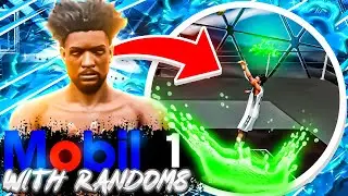 I PLAYED THE MOBIL 1 EVENT WITH RANDOMS ON NBA 2K22 NEXT GEN AND ACTUALLY WON!
