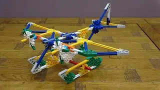 Building a K'nex Sea Plane from Education Discovery Building Set 78650