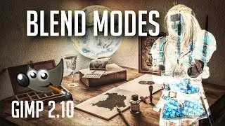 How to Use Blend Modes on Layers | GIMP 2.10 Tutorial 2018 / 2019