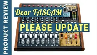 TASCAM Model 12 Stereo Channel Imbalance Issue Test and Update Requests