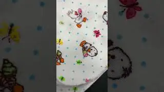 Видеообзор пеленки утята из фланели.