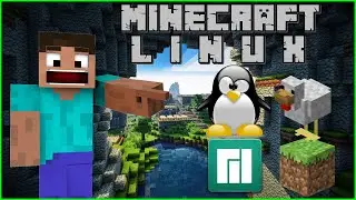 Minecraft rodando no Linux Manjaro