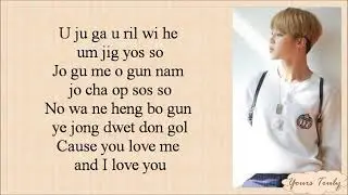 BTS Jimin - Serendipity [Easy Lyrics]