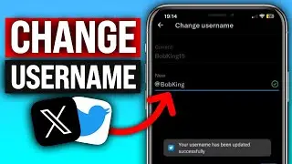 How To Change Username On X Twitter (2024) | Very Easy!