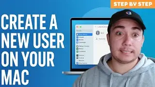 How to Add a New User on Your Mac (MacBook Air/Pro Tutorial) 