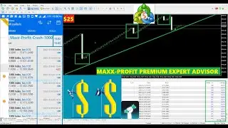 Maxx Profit Systematic MT5 Premium Vip Expert Advisor: For Volatility & Crash-Index Auto Trading 🤖⚙