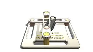 Converting rotary motion to linear motion in two directions perpendicular to each other