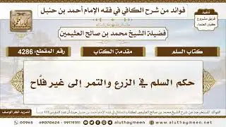 [4286] حكم السلم في الزرع والتمر إلى غير فلَّاح - تعليقات على الكافي لابن عثيمين