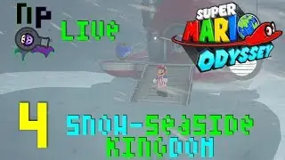 (Super Mario Odyssey)Np Live:Snow and Seaside Kingdom