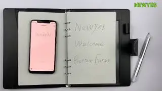 Newyes smart pen digitized notebook writing set sync writing notes
