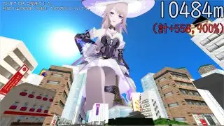 MMD giantess The Herta's growth - The power of just 4% compound interest
