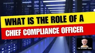 The Essential Role of a Chief Compliance Officer #cybersecurity #technology #facts