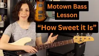 Learn How To Play An Easy Motown Bass Line - How Sweet It Is by Marvin Gaye