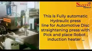 Fully Automatic Hydraulic Press Line | Yutaka India Ltd. | Santac Group