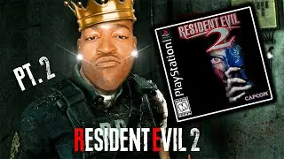 Resident Evil 2 On The PS1.. I Hate JUMPSCARES! PART 2