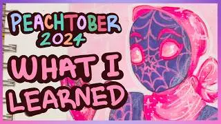 Did Peachtober Make Me a Better Artist? 🍑 What I Learned from #Peachtober24
