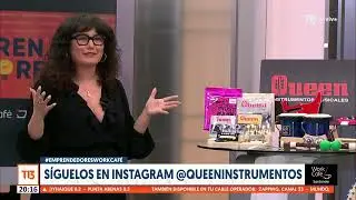 Cadena de Emprendedores - La historia de Queen Instrumentos en #EmprendedoresWorkCafé de @tele13