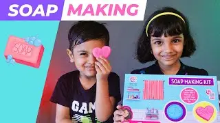 സോപ്പ് Ready! 🧼 How to Make Home-Made Soap for Kids | #KuttyShow with Eva & Joshua #Malayalam
