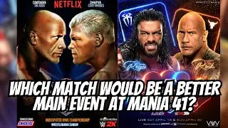How should The Rock be involved in WrestleMania 41???