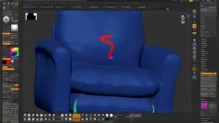 3. Create a ID Map for Single UV TIle Textures in Zbrush For Export To Substance Painter