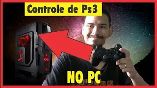 COMO INSTALAR CONTROLE DE PS3 no PC 2021