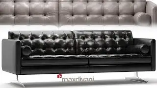 №179. Modeling Sofa " Gran Torino maxdivani " Autodesk 3ds Max & marvelous designer