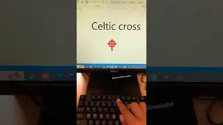 Celtic Cross Symbol Shortcut Key #shorts #msword #computer