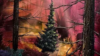 Path to the Old Witch's Cottage Tutorial with PaintWithJosh