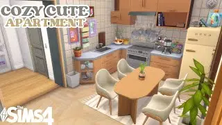 [No CC!!]✨️Cozy Cute Apartment✨️| The Sims 4 Speed Build