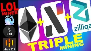 Cómo Minar ALEPHIUM + ETH + ZIL con LOLminer Tutorial Español TRIPLE MINING ETH + ZILLIQA + ALPH