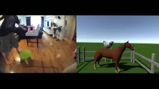 Interactive VR Experiment: Farm Simulator - Chasing Chickens