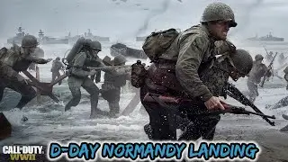 Call of Duty  WWII D-Day - Normandy Landings Gameplay Full HD (No commentary)