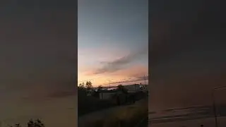 Североморск. Закат.