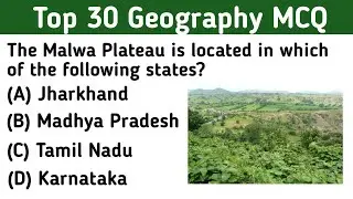 Top 30 Geography MCQs | Geography Gk MCQs Questions And Answers