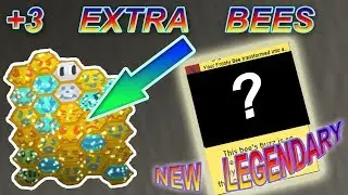 +3 EXTRA BEES+ *NEW* LEGENDARY - Roblox Bee swarm simulator