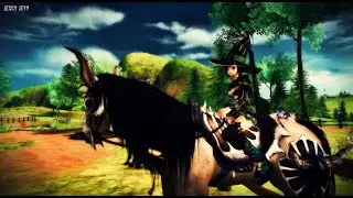 Alicia Online Magic Team Race with Korean Friends