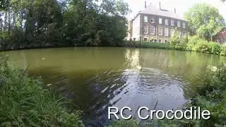 RC Crocodile auf der Werse