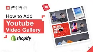 How to Add Youtube Video Gallery in Shopify 2025 | Free Shopify Photo Gallery App